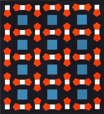 Order in Space、2008年（キャンバスボードにアクリル） 作： Peter McClure